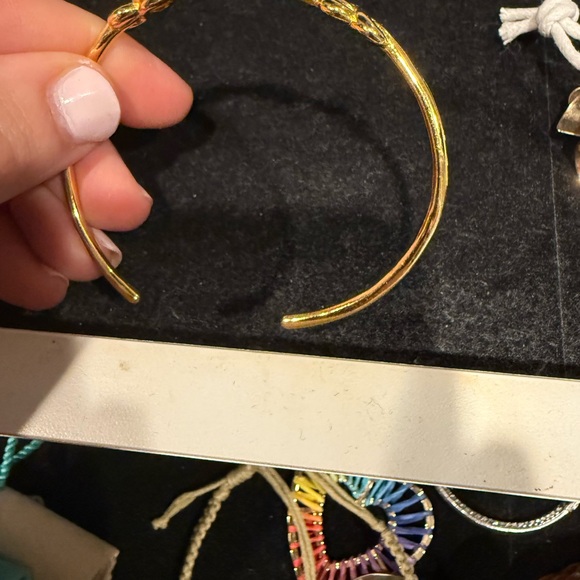 Gorjana Infinity Knot Cuff in Gold - Picture 4 of 5